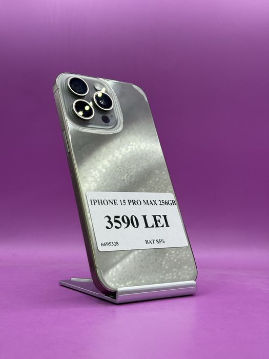 Iphone 15 Pro Max 256 85%•Amanet Matei Crangasi•66953