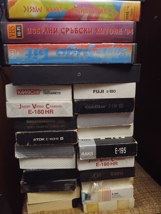 Видеокасети 55 броя
