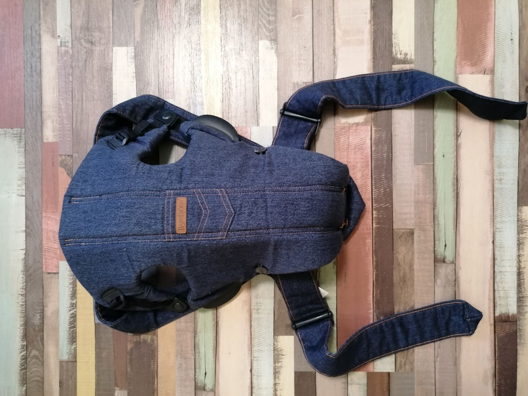 2 Port bebe marsupiu Bjorn Baby denim