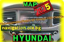 2025 SD карта за навигация Хюндай ъпдейт Hyundai Gen 2 45 Santa Tucson