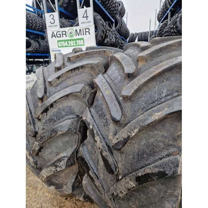 Cauciucuri BKT Agrimax 600/70R30 pentru McCormick și Zetor.