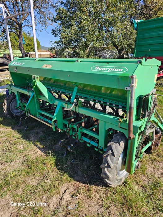BOMET Scorpius 3m semanatoare paioase, dublu disc
