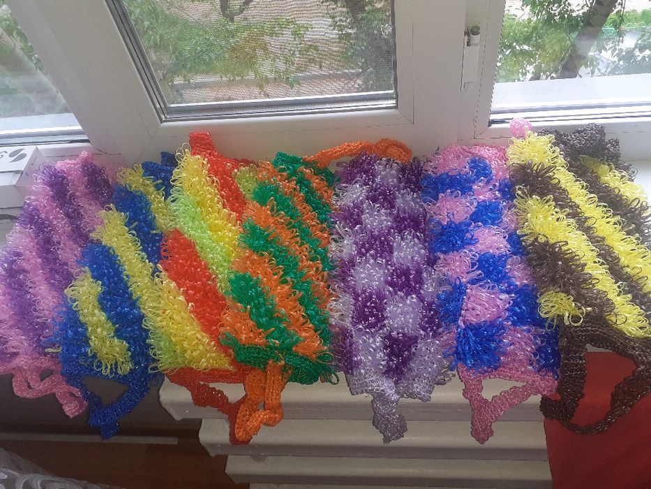 Продам мочалки ручной работы