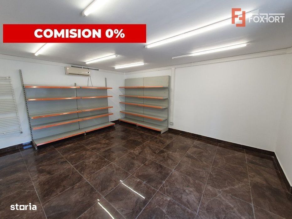 Comision 0% Spatiu comercial de inchiriat, parter, Zona Complex