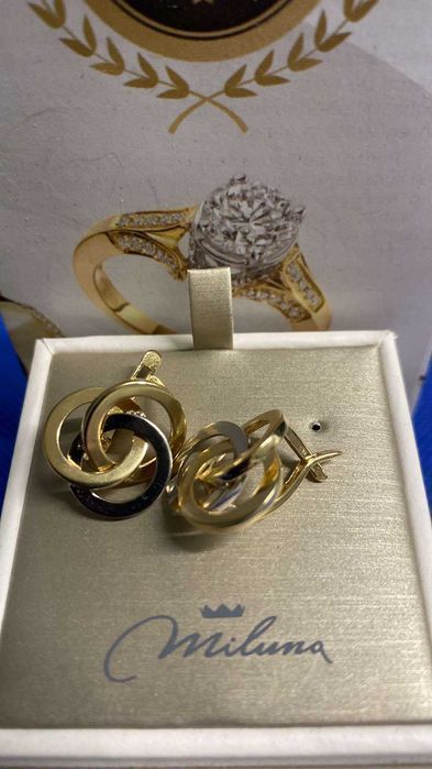 Cercei aur 14k 6.09g (Tomesti b 31052) Garantie 2 ani