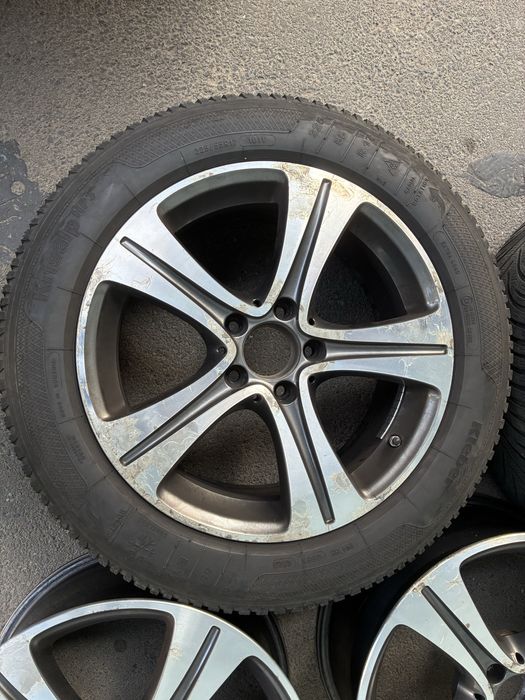 Jante Mercedes 17 OEM + 2 cauciucuri de iarna. W213/W212/W205/W204