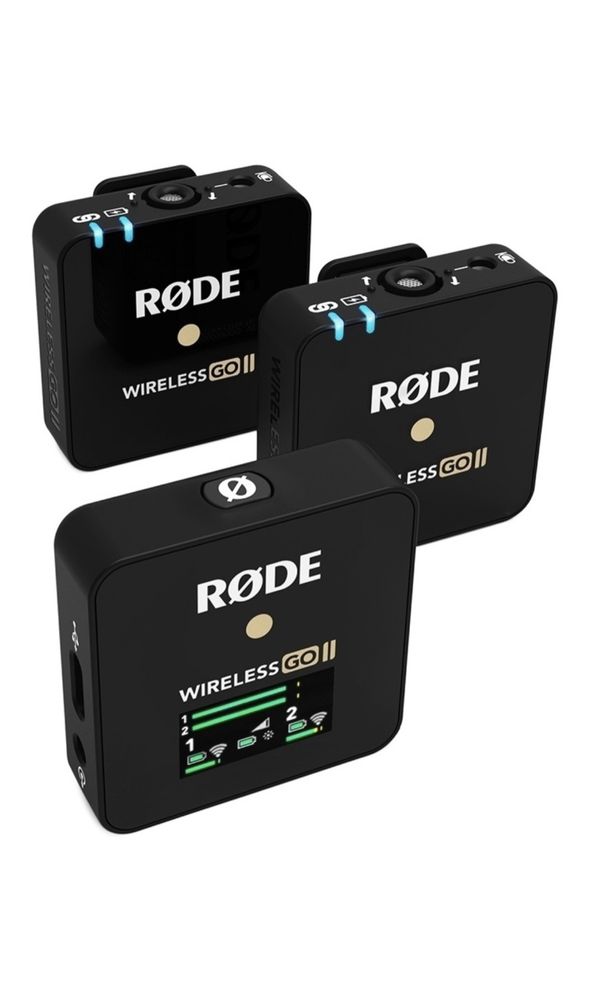 Петличные микрофоны Rode Wireless Go II