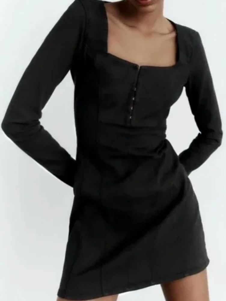 Дънкова рокля ZARA/ЗАРА
