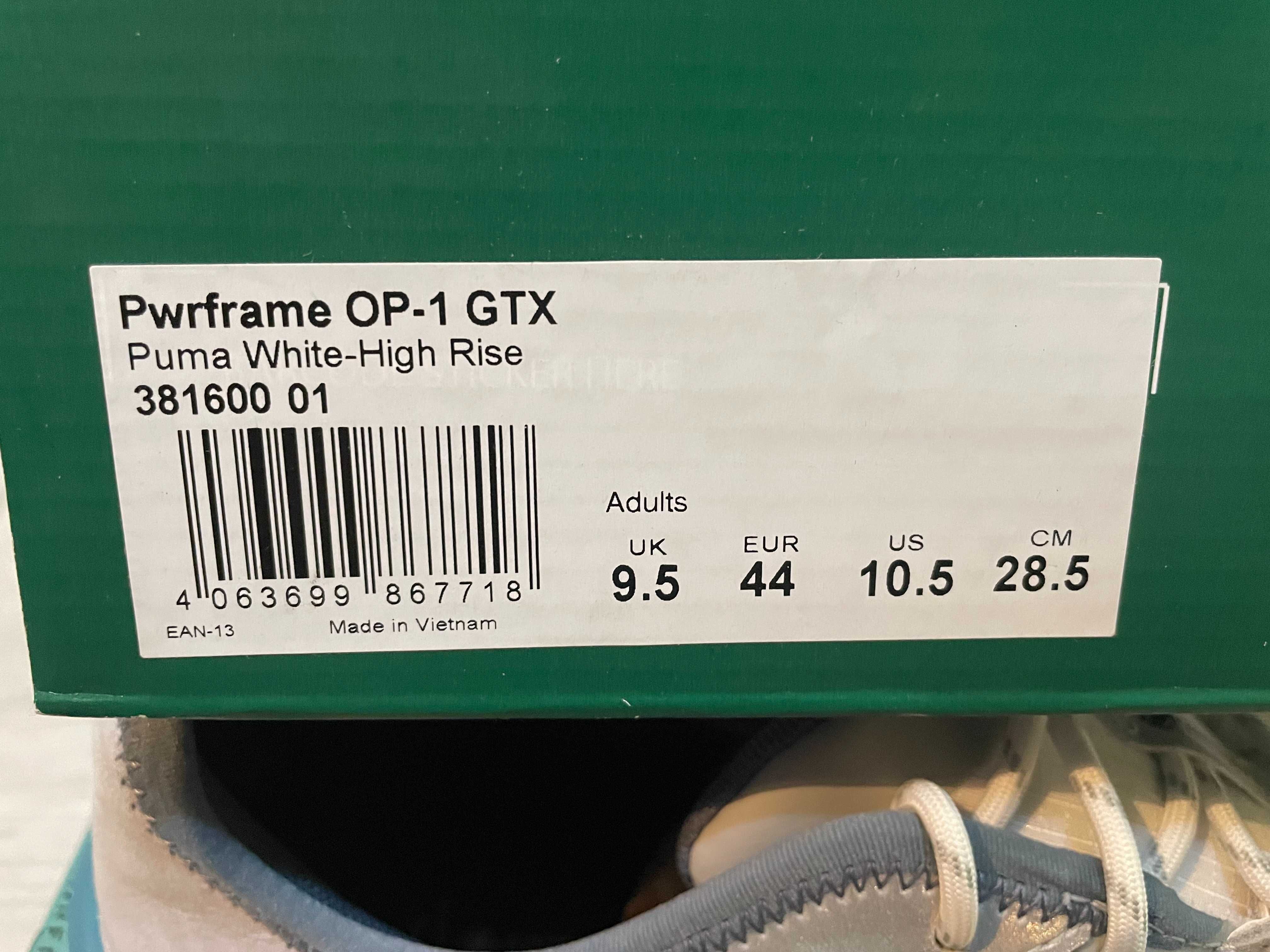 puma powerframe OP-1 gore-tex GTX мъжки маратонки номер 44