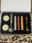 set de stampila cu ceara