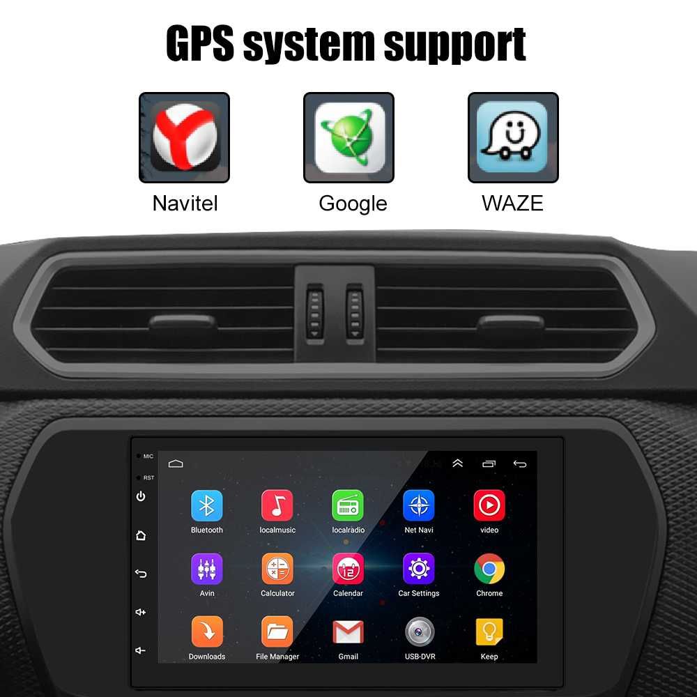 Автомобилна мултимедия PrimaTek 606, 7 инчов IPS , Android 12,Wi-Fi