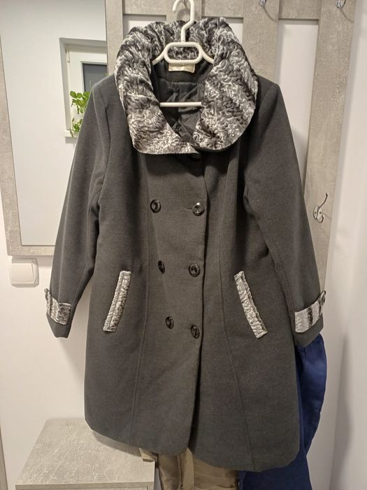 Palton ocazie gri