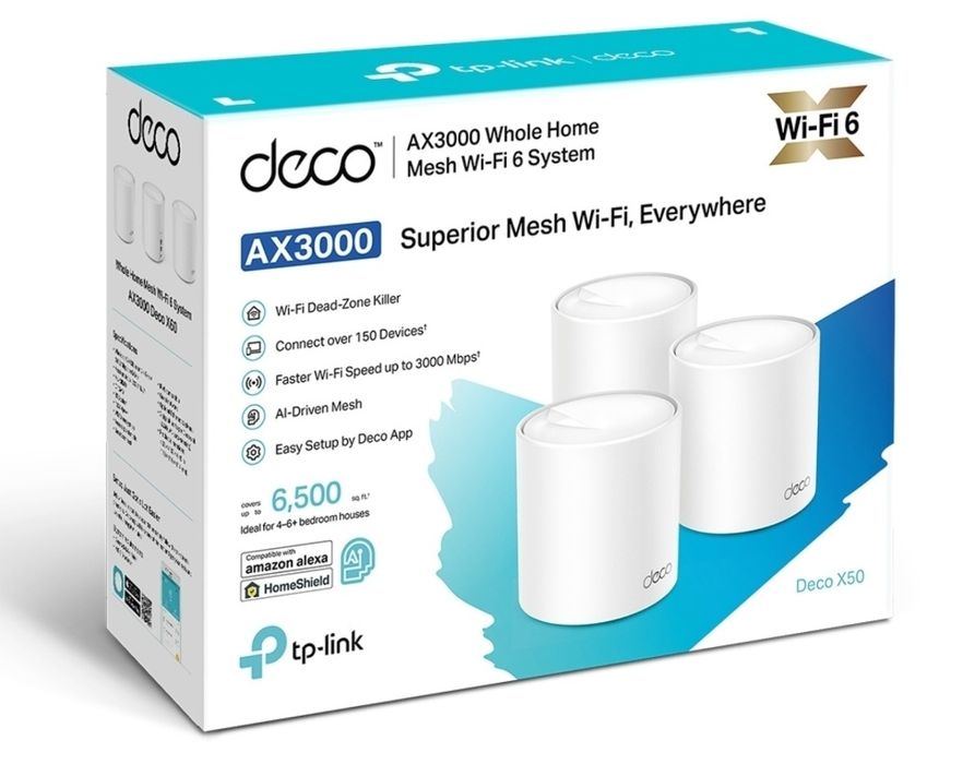 router wifi TP-Link Deco X50(3-pack)