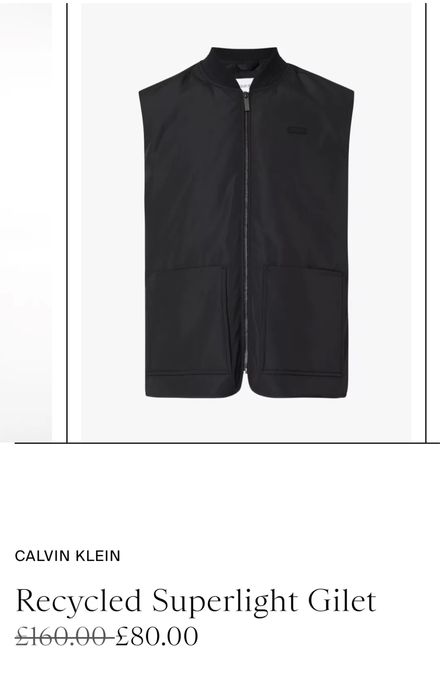 Пухен елек (грейка) Calvin Klein