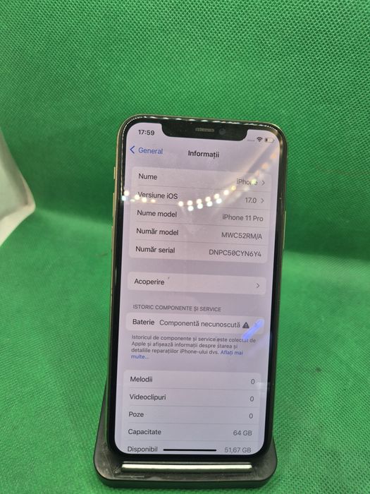 Iphone 11 Pro 64GB• Amanet Lazar Crangasi •41161