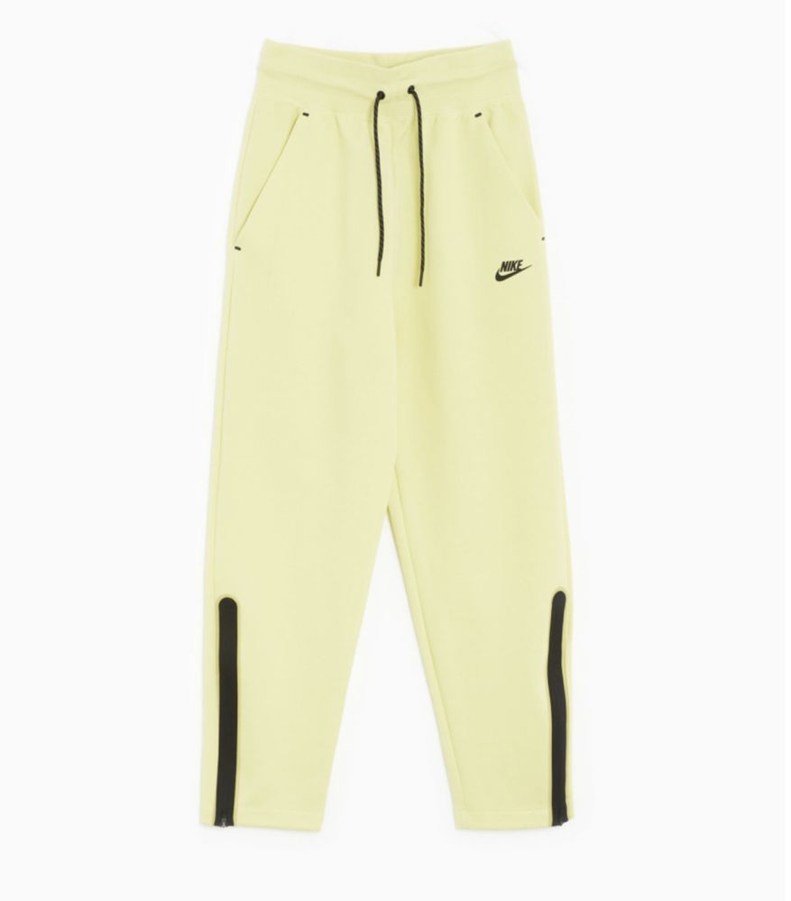 Дамско долнище Nike Tech Fleece Yellow - размер M