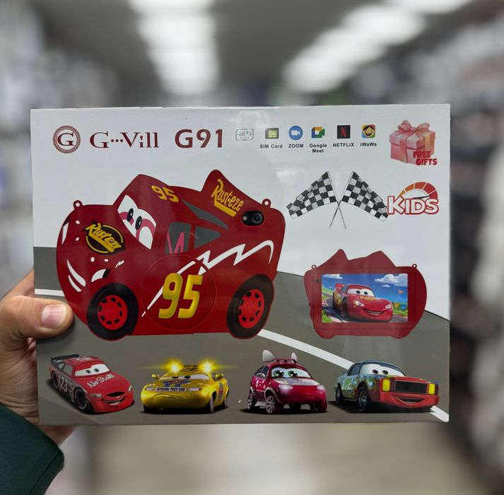 Cars Multfilmli Smart Planshet – G-Vill G91  (simkartali)  (optom)