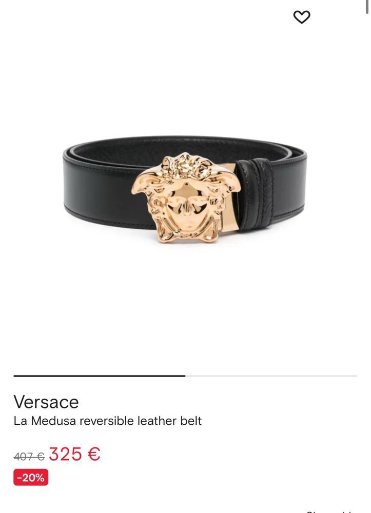 Оригинален колан Versace