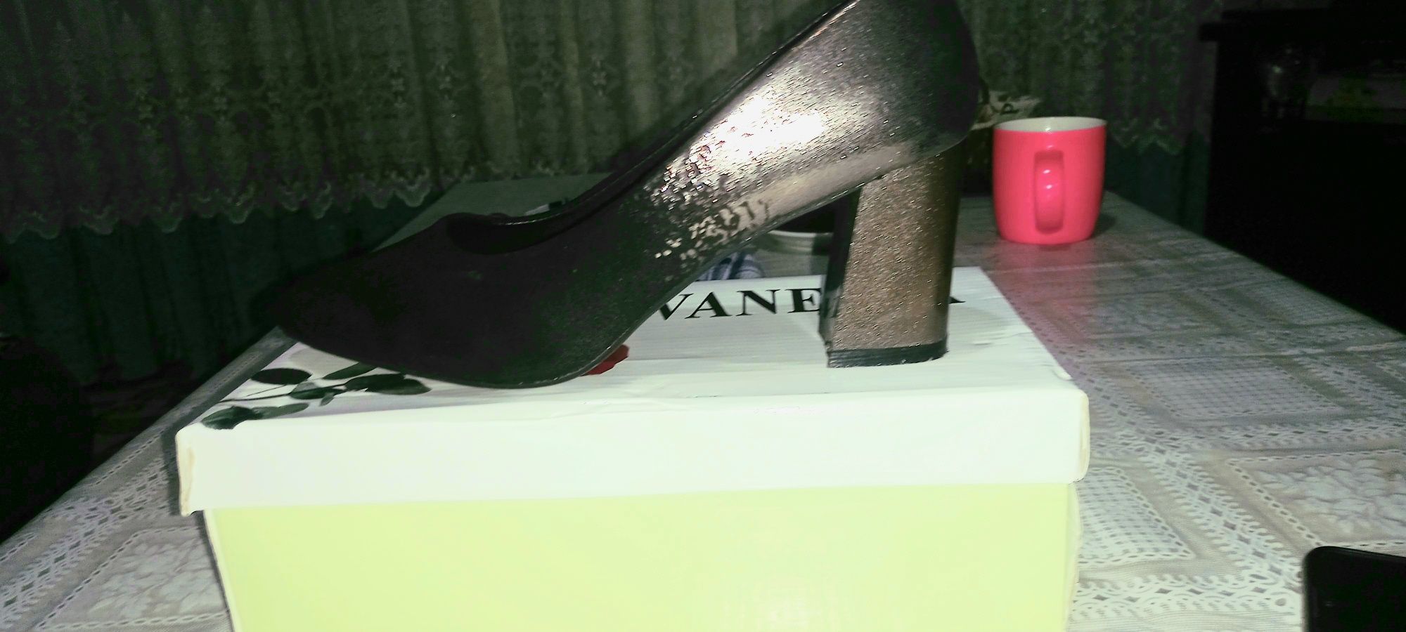 Туфли женские чёрные