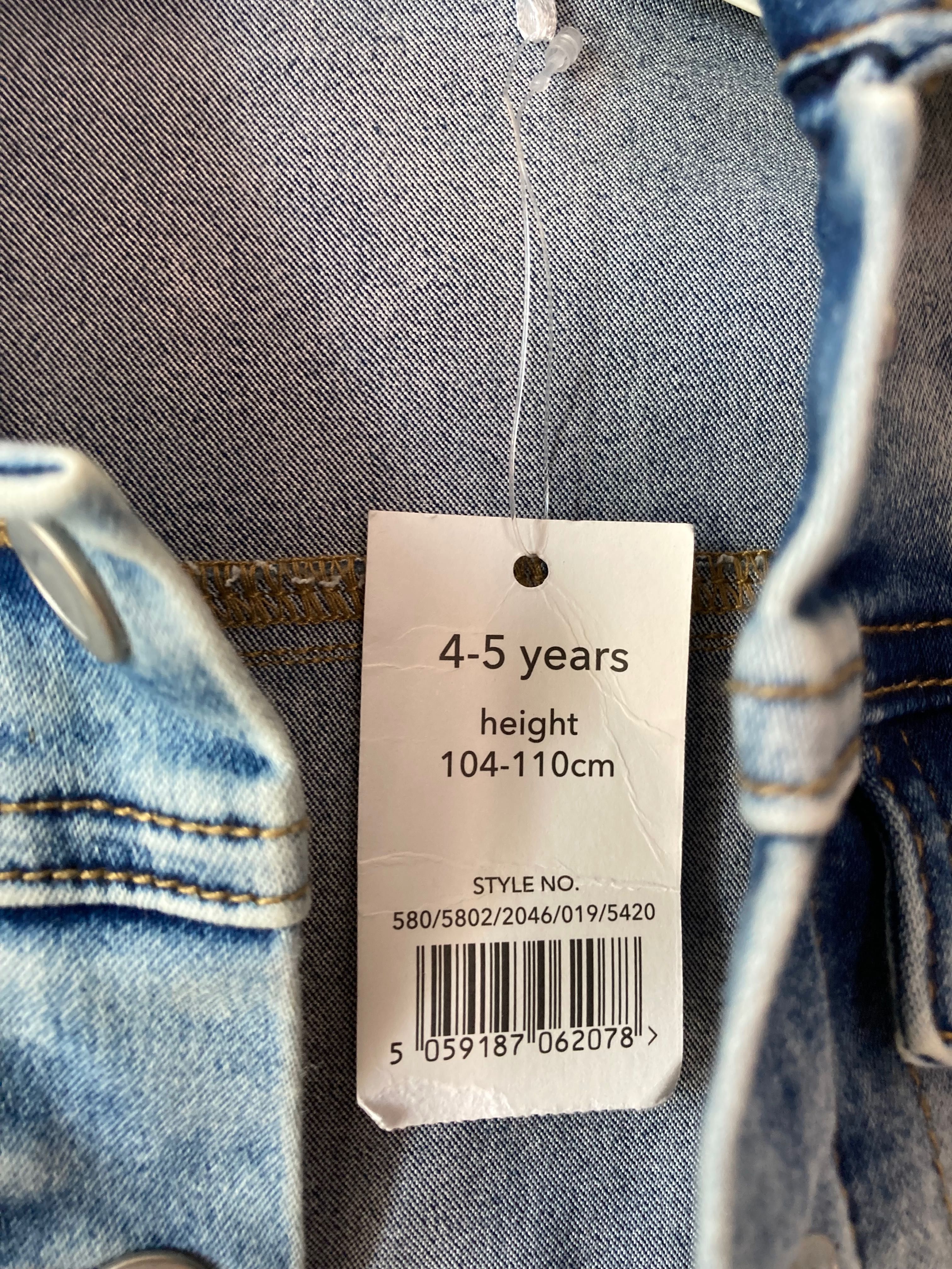 Geaca denim George 4-5 ani