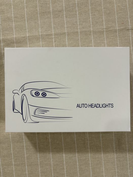 Set de 2 becuri H7 LED cu lupa