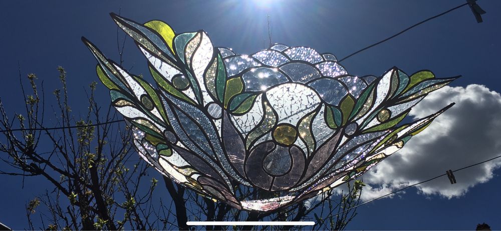 Пана от мозайка , витраж и др класически техники.