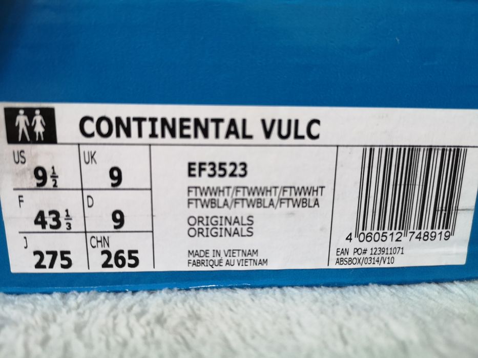 Adidas Originals Continental VULC