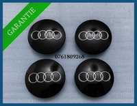 Set 4 capace negre 60mm 4B0601170 jante aliaj Audi