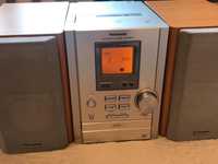 Minisistem-audio vintage, original-Panasonic, foarte curat/stare buna.