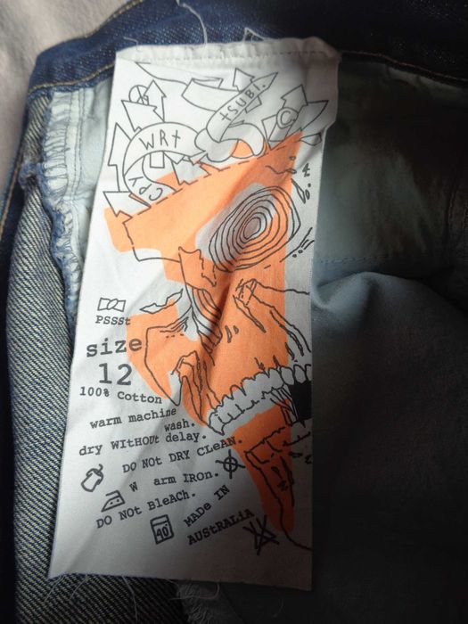 Fusta blugi KSUBI mini marimea 12