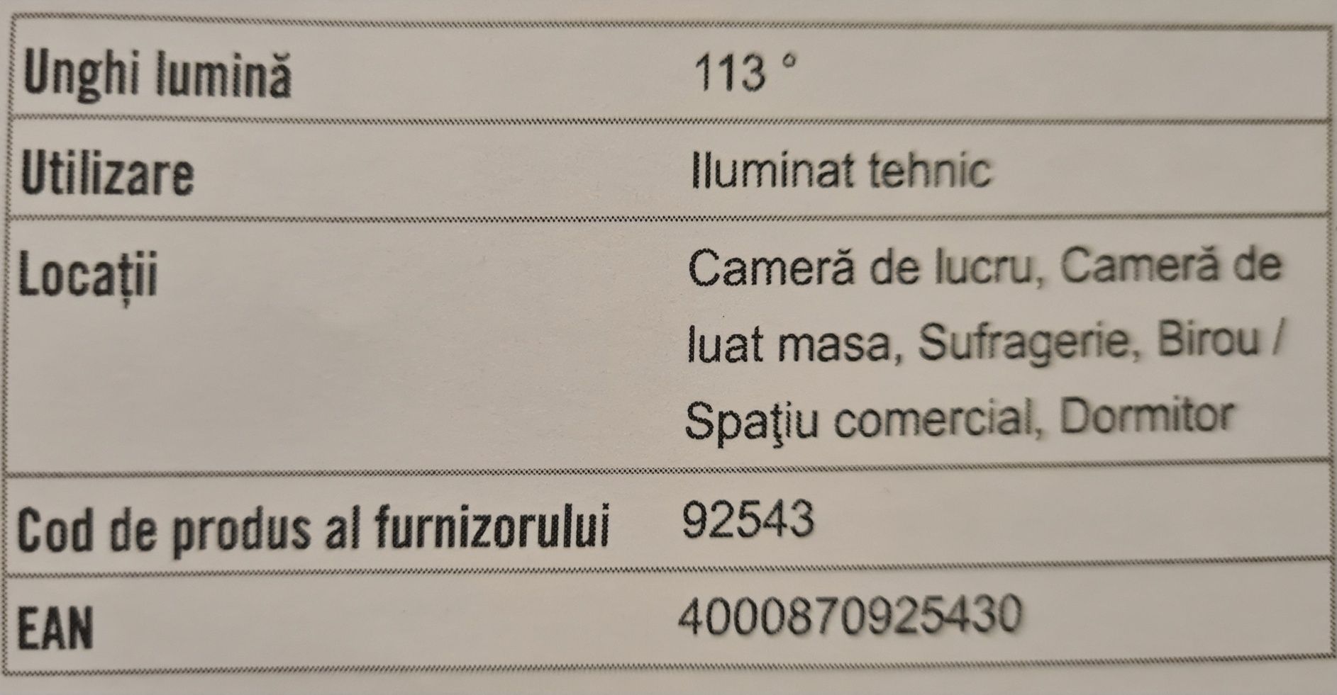 Spoturi încastrabile fixe cu LED integrat Whirl 6W,pachet 3 bucăți