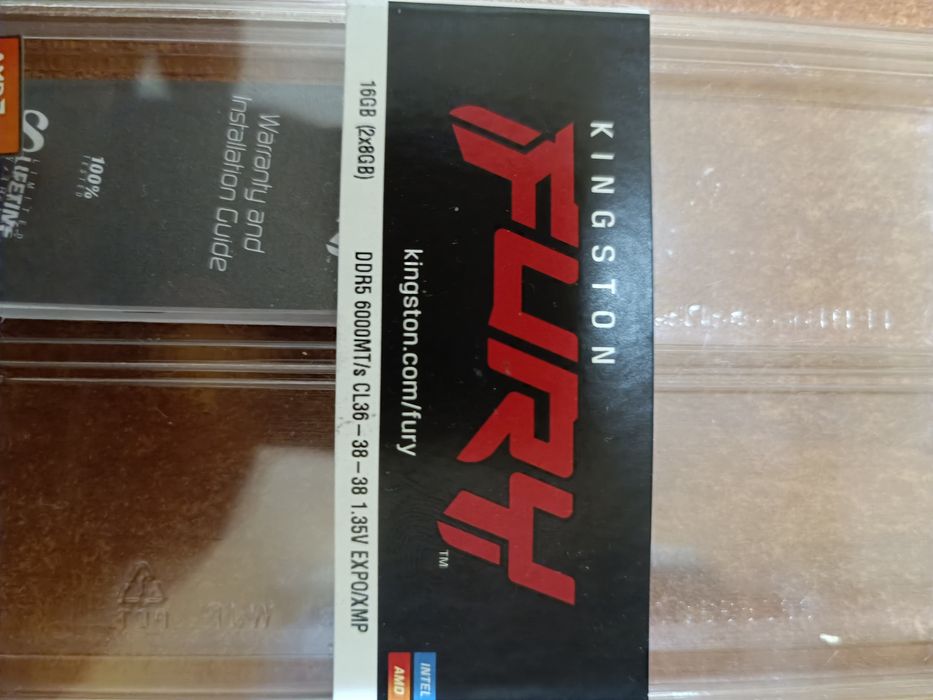 16gb ram 2x8gb ddr5, 6000mhz .