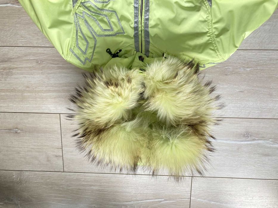 SPORTALM женско ски яке скиорско с естествен косъм размер 38 / S