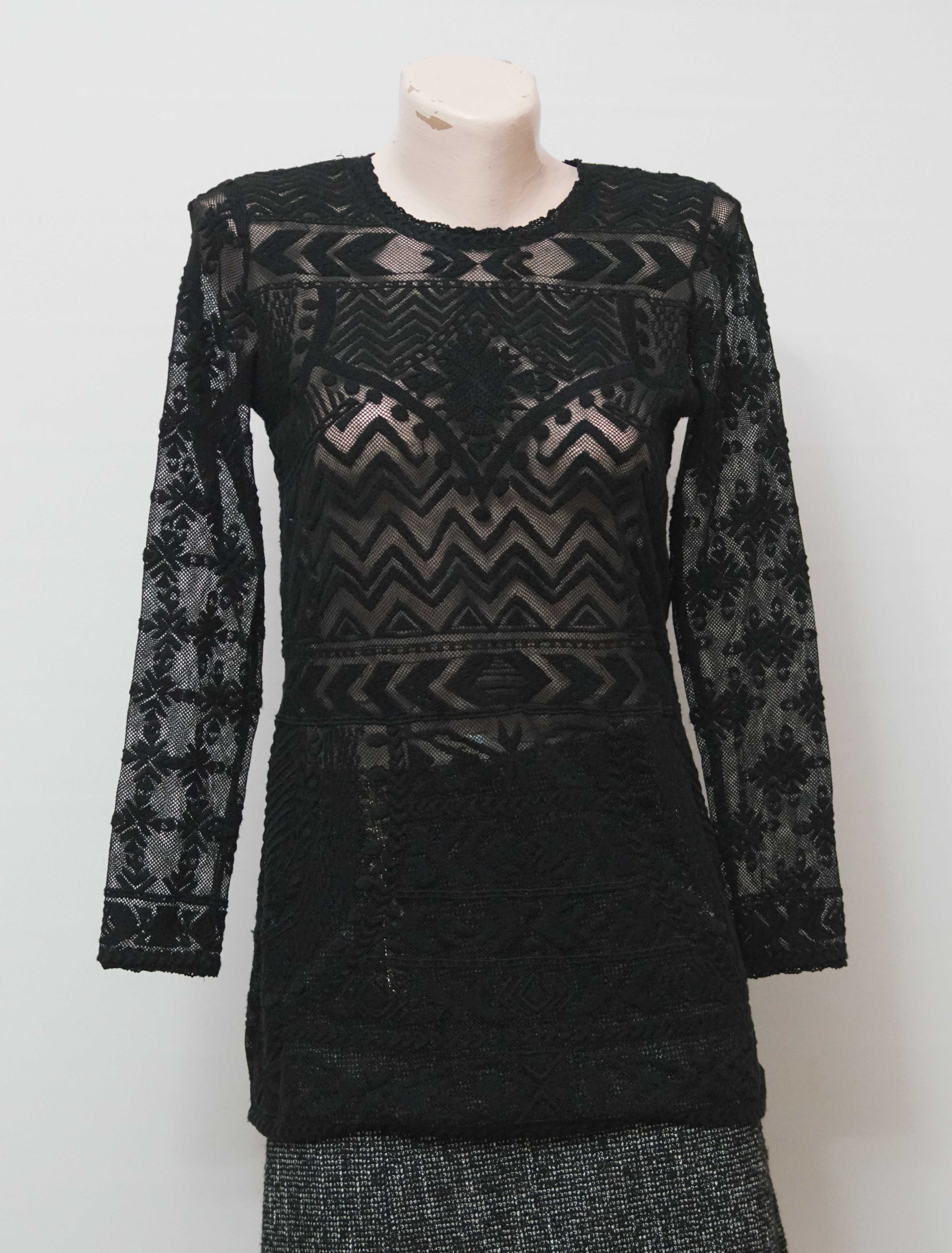 Tunica dantela Isabel Marant H&M  marimea 38