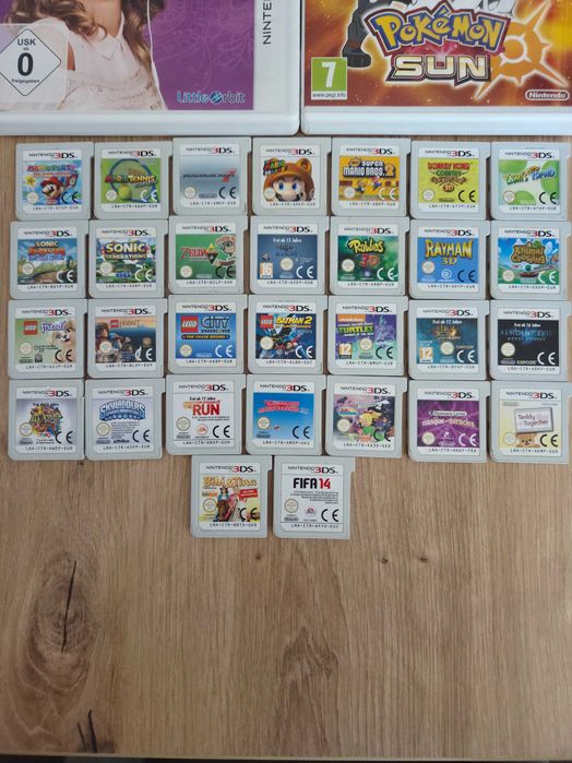 Pachet jocuri Nintendo 3ds și Nintendo Ds