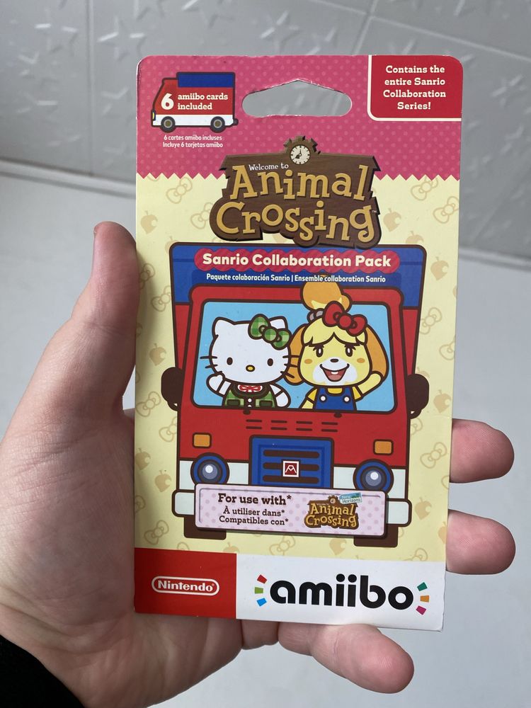 Animal Crossing Sanrio cards