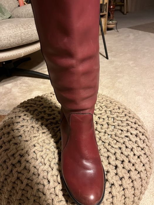 Cizme lungi piele, 37