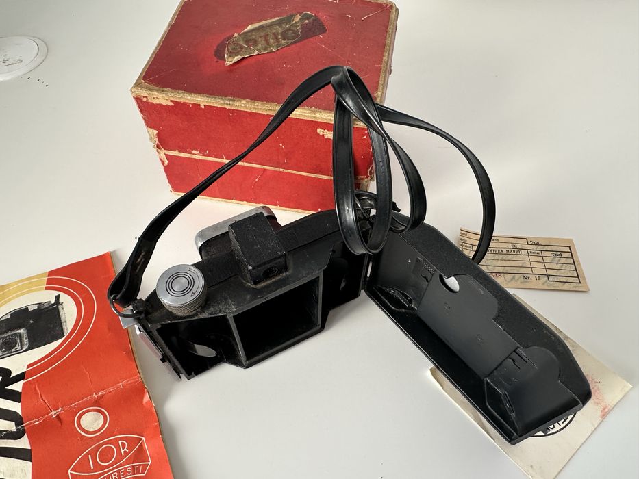 Aparat Foto Vechi Romanesc Optior IOR in Cutie Originala + Certificat