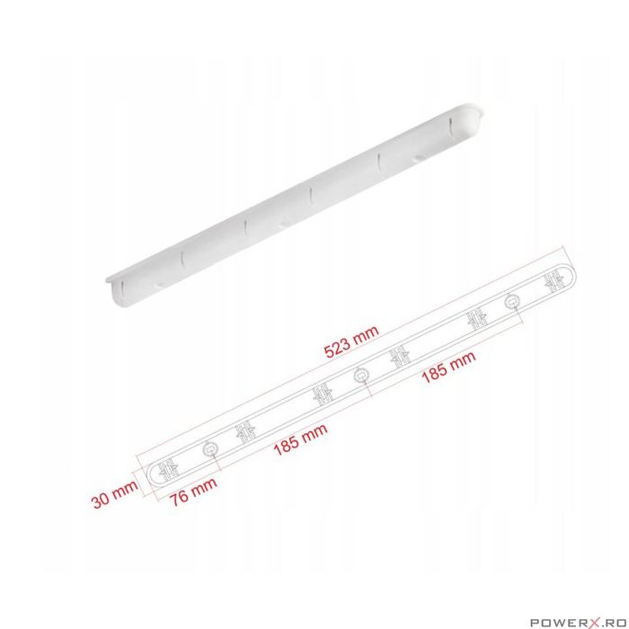 Uscator rufe de tavan 6x110 cm Sepio