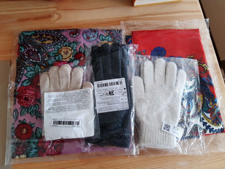 продам перчатки, платки