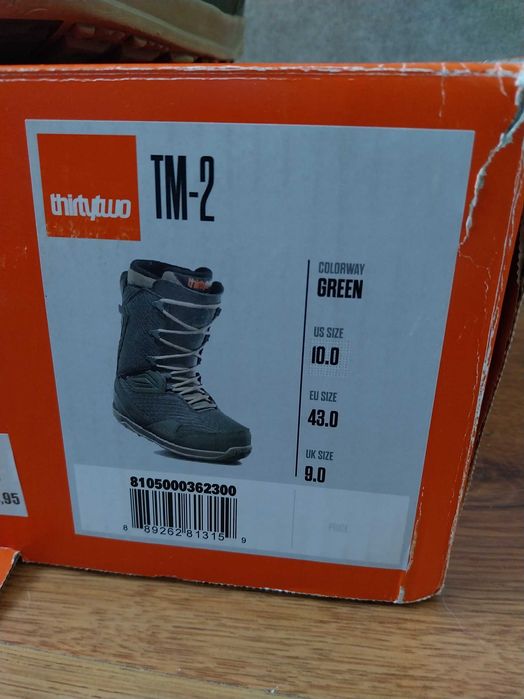 Сноуборд обувки Thirty Two TM-2 43 номер