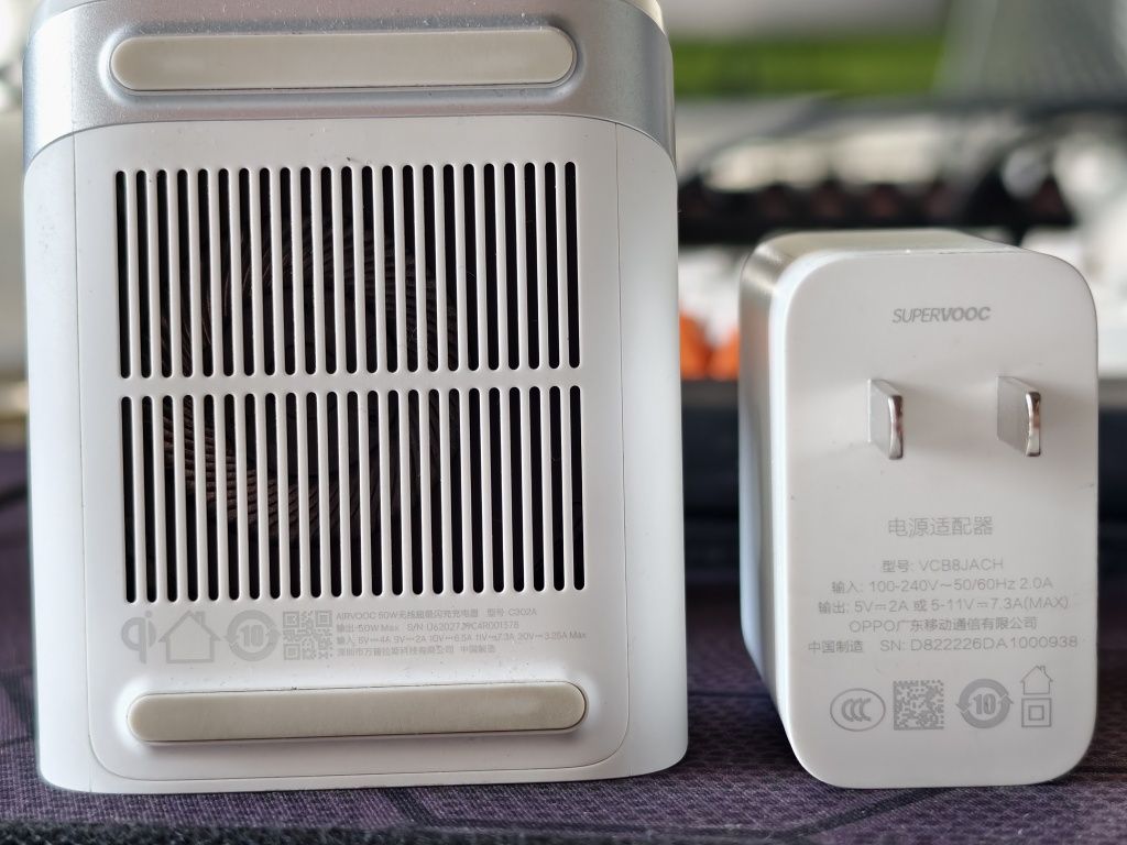Безжично бързо зарядно за OnePlus и OPPO AirVooc 50W + SuperVooc 80W