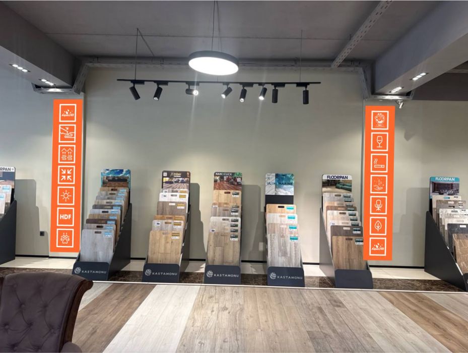 Ламинат, паркет, SPC и двери скрытого монтажа, алюминевые плинтуса