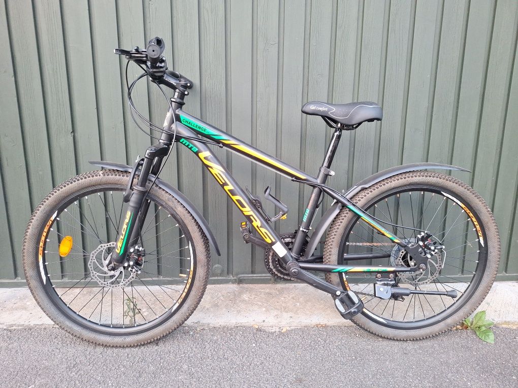Mtb Velors-roti de 24-frane disc-viteze 3×7