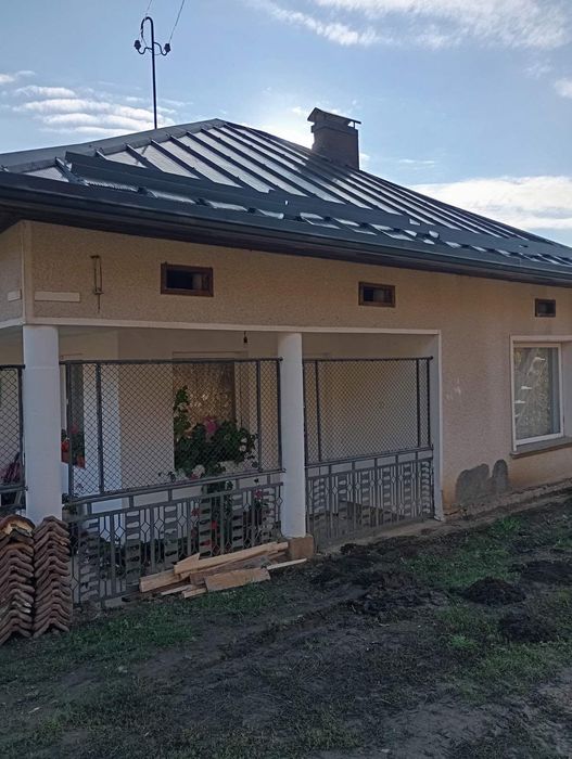 Термопанели ПОКРИВ 3 РЕБРА 40мм 6л.м. 6 бр. RAL 7016 антрацит гланц