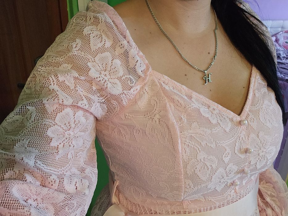 Rochie de ocazie roz m 38