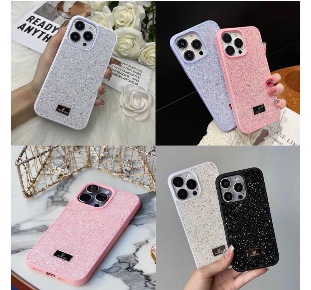 Iphone case swarovski / калъфи сваровски 15/15pro/15plus/15pro max/14