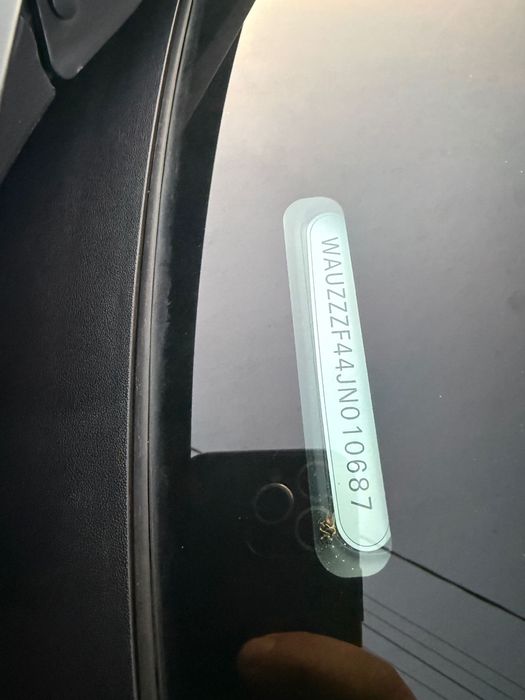 Vand Audi A4 An 2018