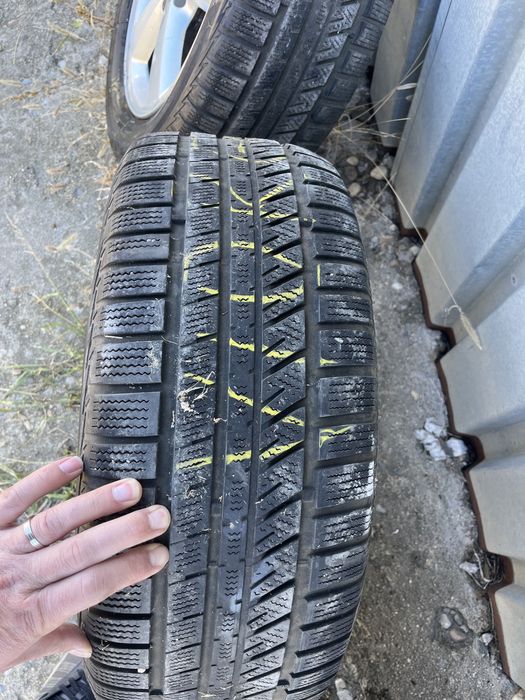 Set complet roti iarna ford originale jante + anvelope focus, mondeo,