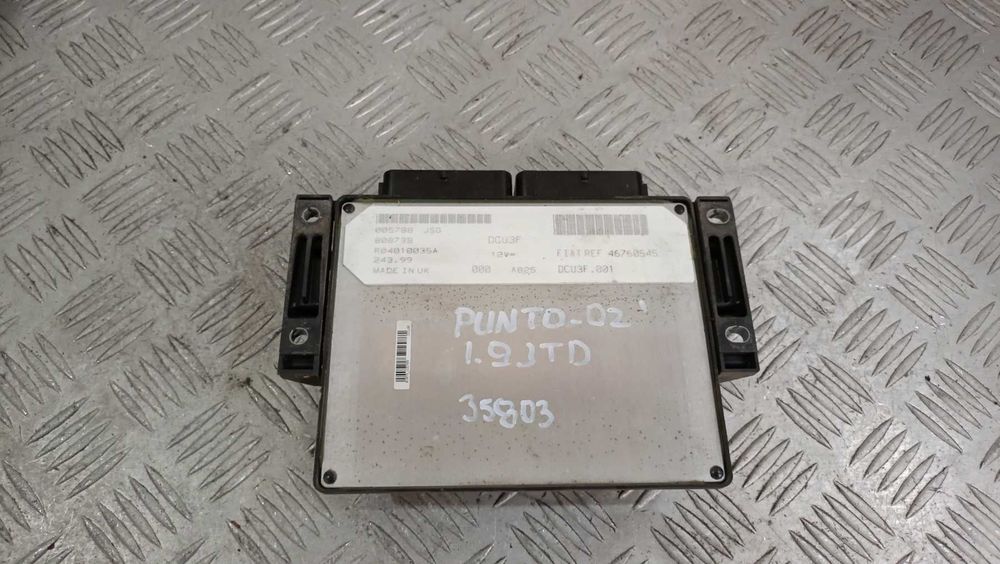 Компютър Fiat Punto 1.9JTD 2002г.